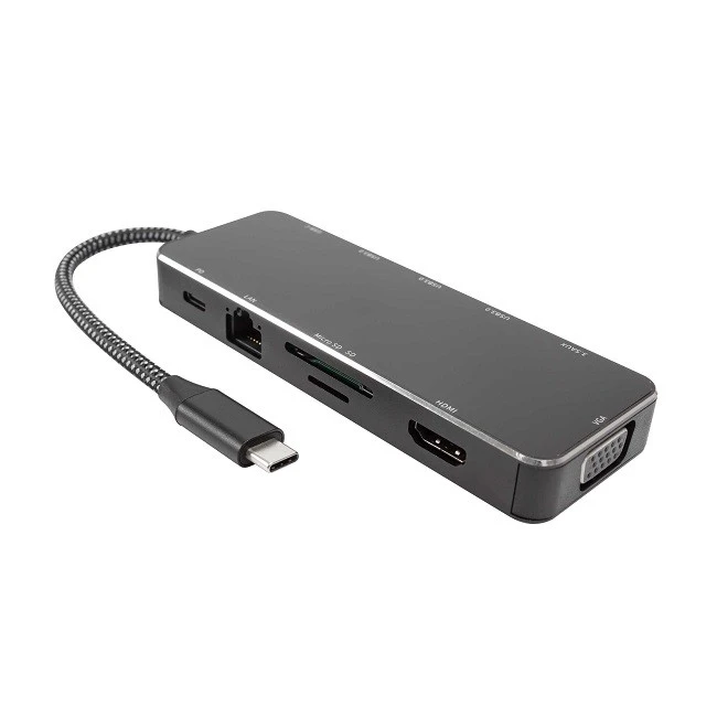 11-in-1 USB C Multiport Adapter Docking Station