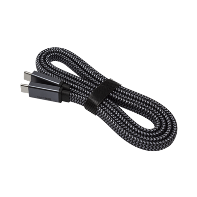 फ्लैट यूएसबी सी से यूएसबी सी 3.1 जेन 2 ब्रेडेड केबल